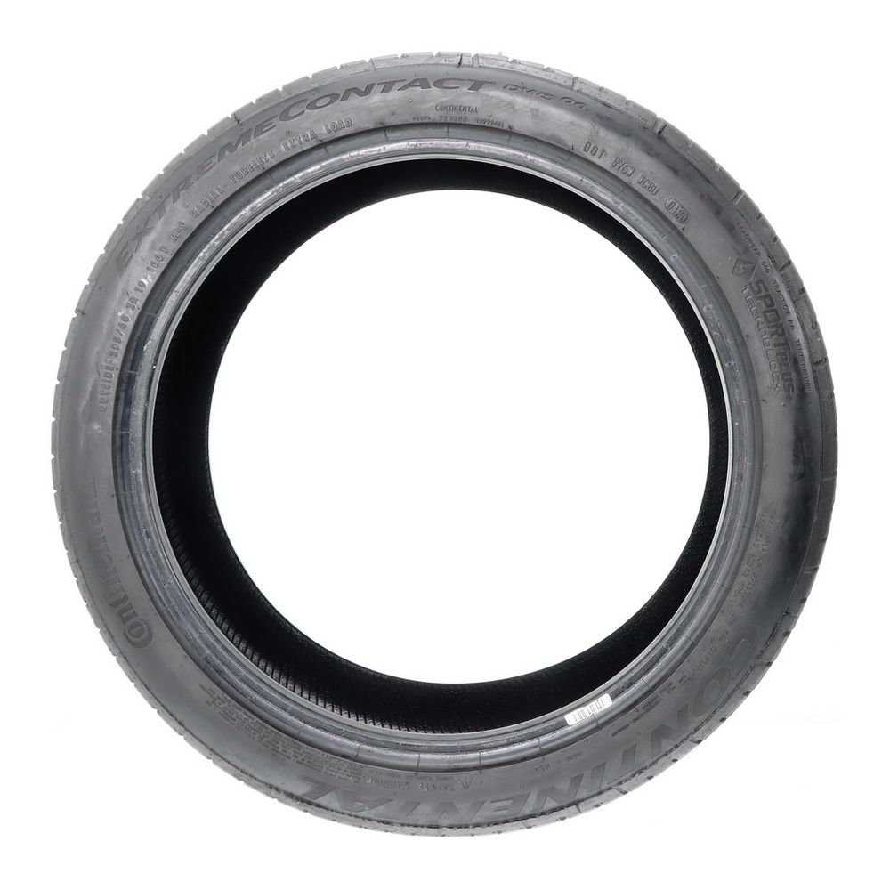 Set of (2) Used 255/40ZR19 Continental ExtremeContact DWS06 100Y - 6.5/32 - Image 3