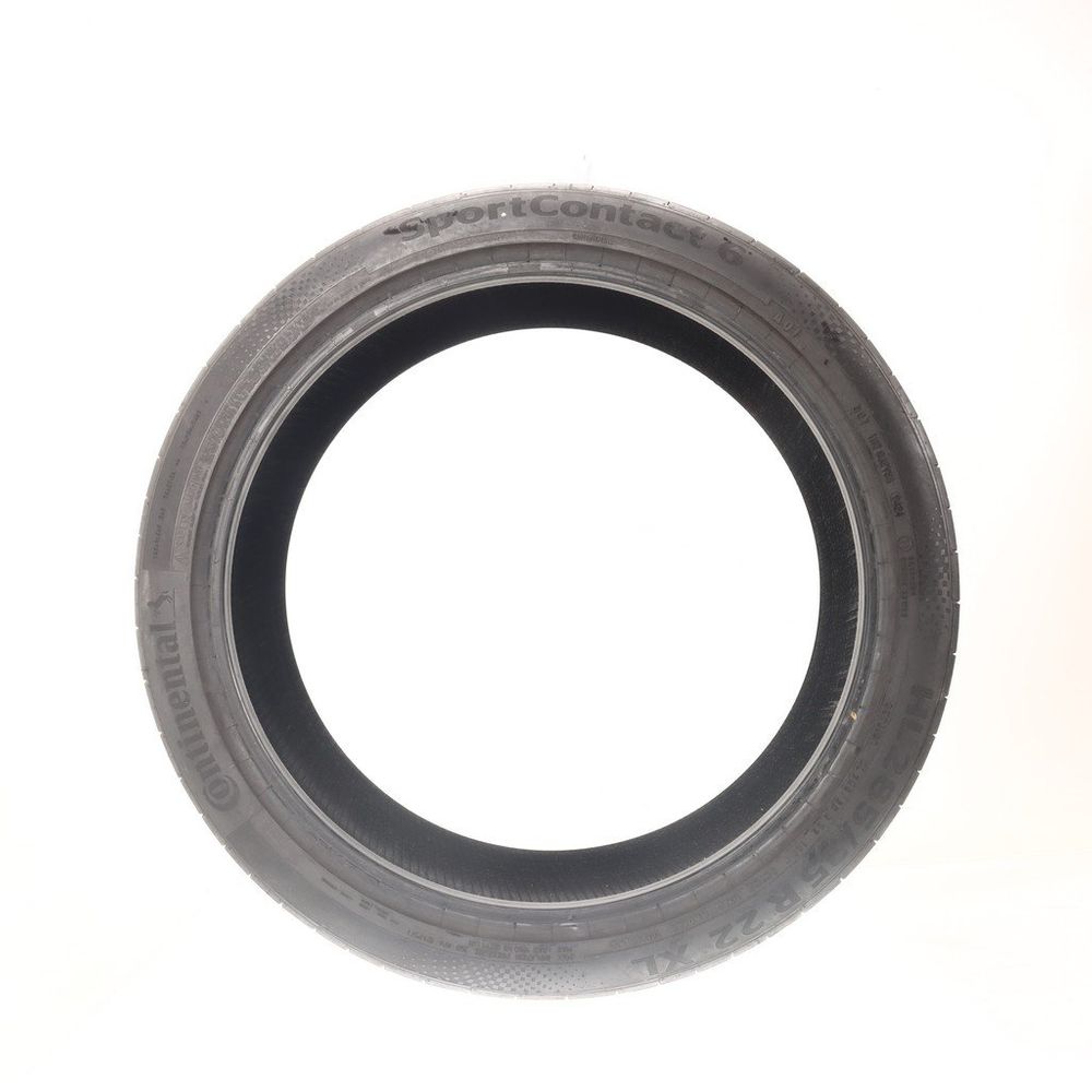 Used 285/35R22 Continental SportContact 6 AO1 ContiSilent 109Y - 5.5/32 - Image 3
