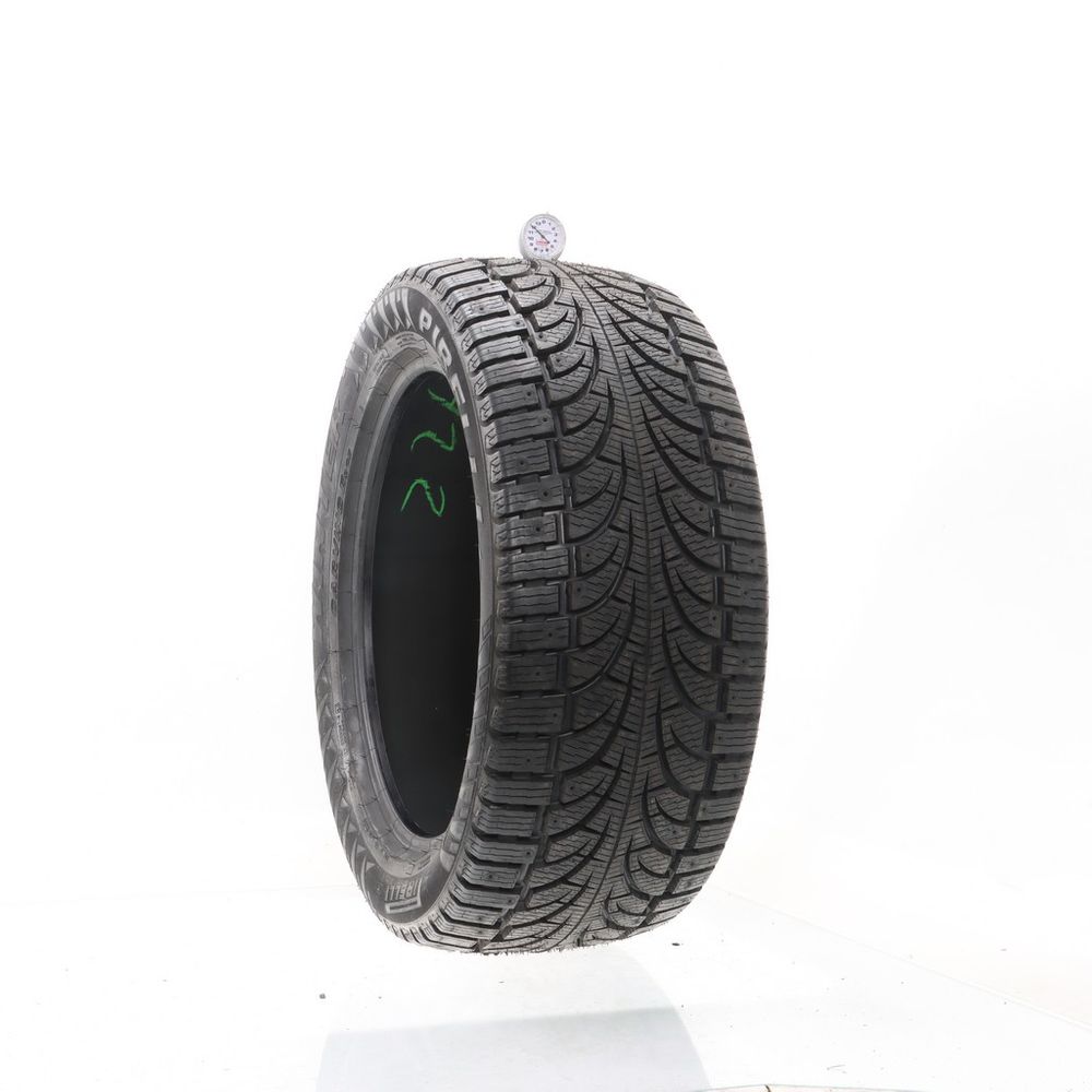 Set of (2) Used 275/45R19 Pirelli Winter Carving Edge 108T - 11.5-12/32 - Image 4