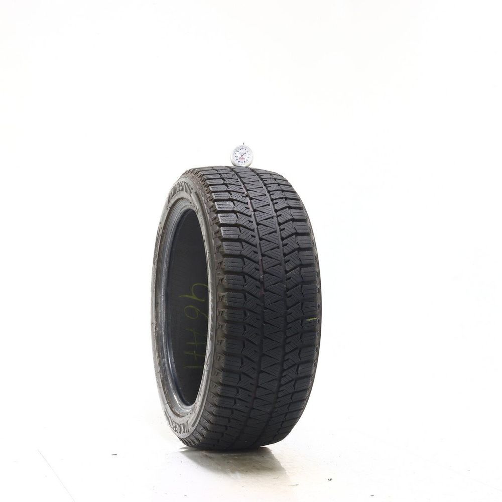 Set of (2) Used 205/50R17 Bridgestone Blizzak WS90 Studless 93H - 8.5-10/32 - Image 1