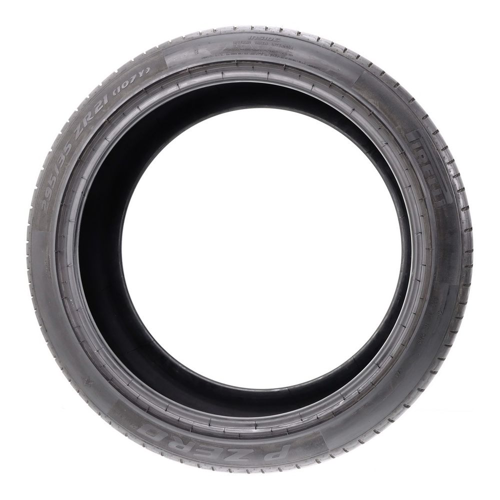 Set of (2) Used 295/35ZR21 Pirelli P Zero PZ4 107Y - 8/32 - Image 3