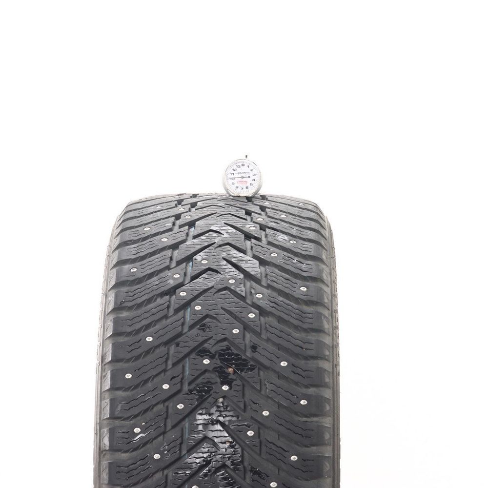 Set of (2) Used 275/45R20 Nokian Hakkapeliitta 8 SUV Studded 110T - 10-11.5/32 - Image 2