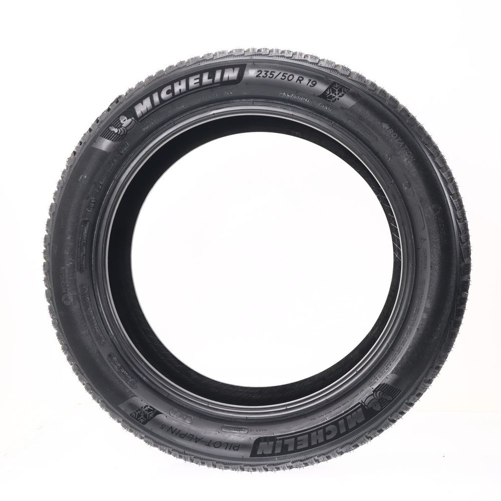Set of (2) New 235/50R19 Michelin Pilot Alpin 5 AO 103H - Image 3
