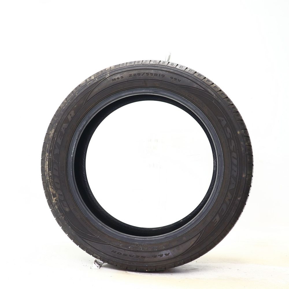 Set of (2) Used 225/55R19 Goodyear Assurance All-Season 99V - 7-7.5/32 - Image 6