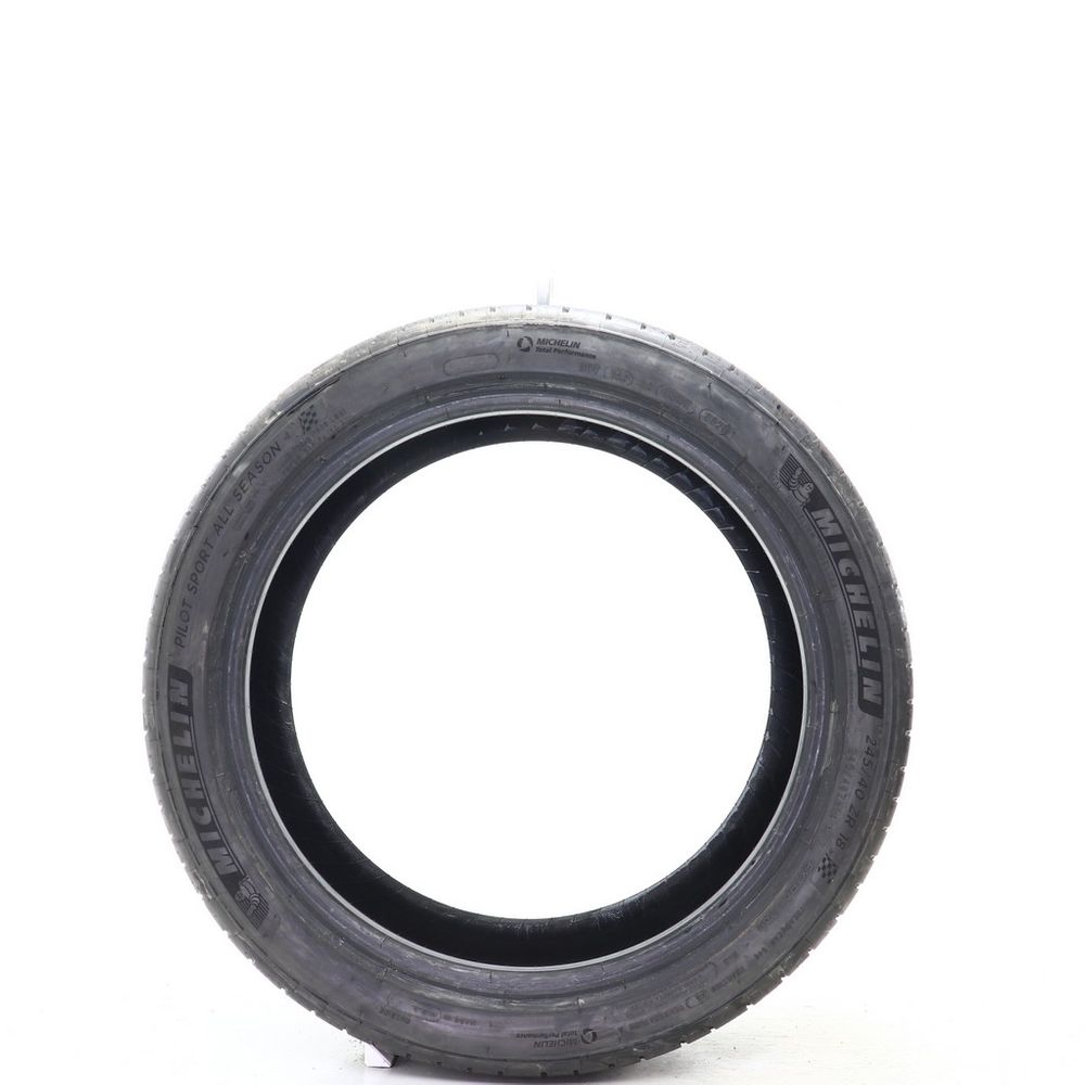 Set of (2) Used 245/40ZR18 Michelin Pilot Sport All Season 4 97Y - 8.5-10/32 - Image 6