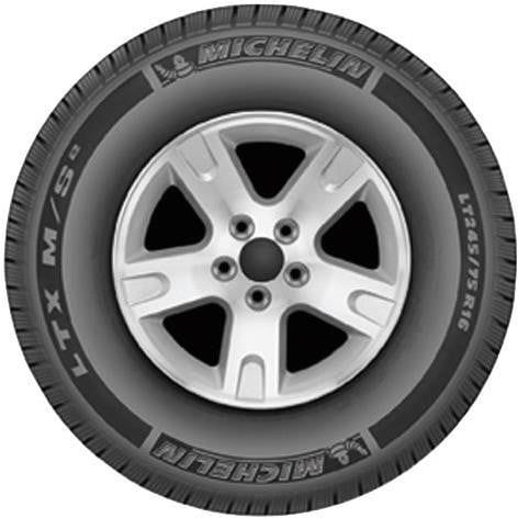 Set of (2) New 265/70R17 Michelin LTX M/S2 116T - Image 2