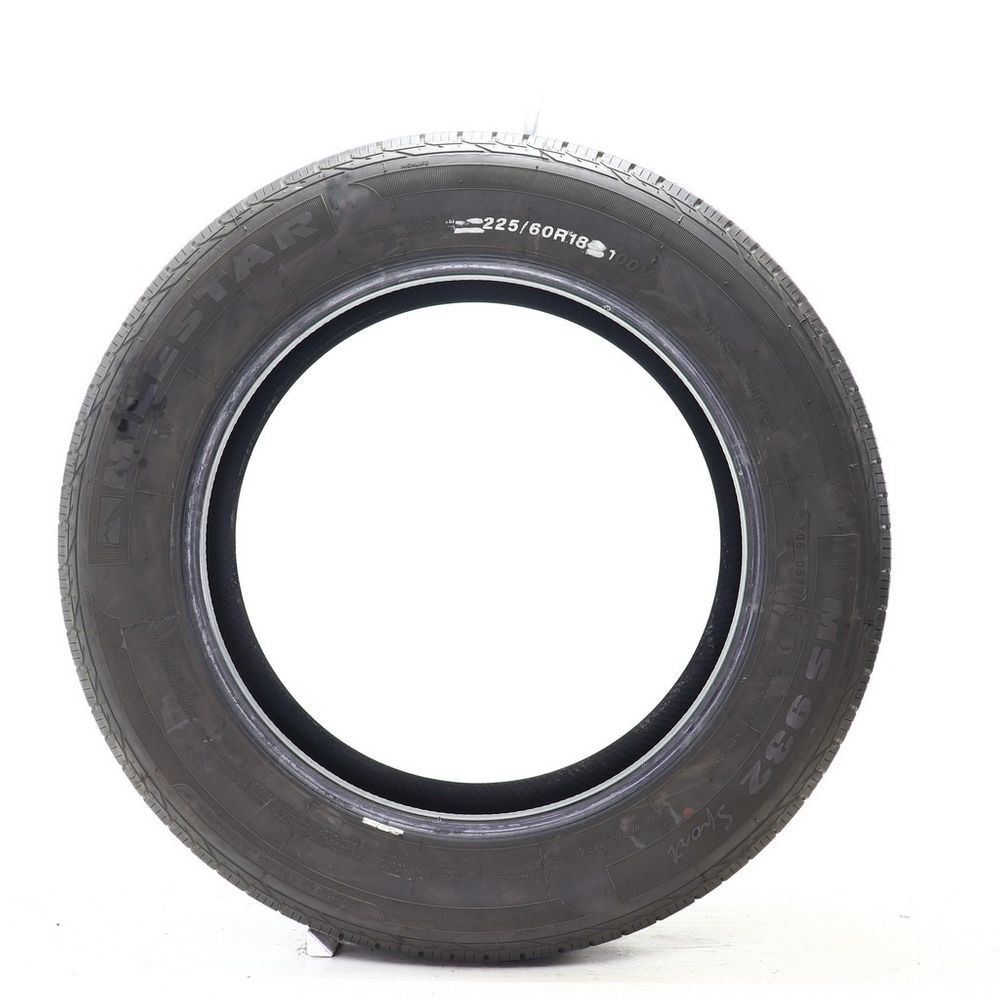 Set of (2) Used 225/60R18 Milestar MS932 Sport 100V - 6-7.5/32 - Image 3
