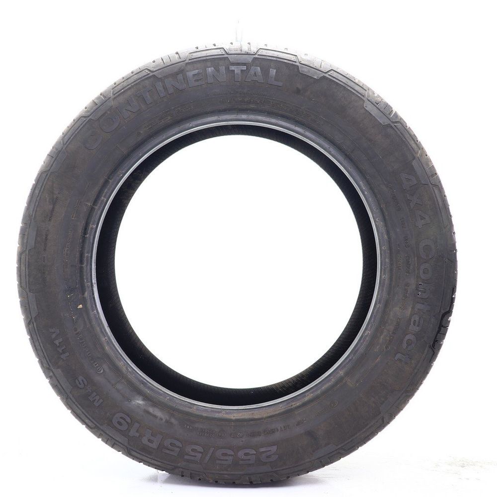 Set of (2) Used 255/55R19 Continental 4x4 Contact 111V - 5-6/32 - Image 3