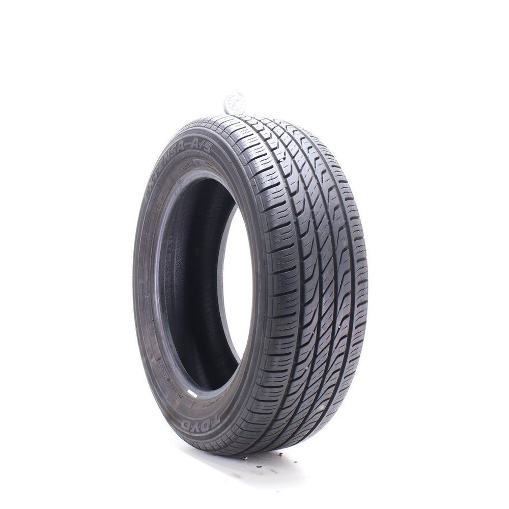 Set of (2) Used 225/60R17 Toyo Extensa AS 98T - 7-8.5/32 - Image 4