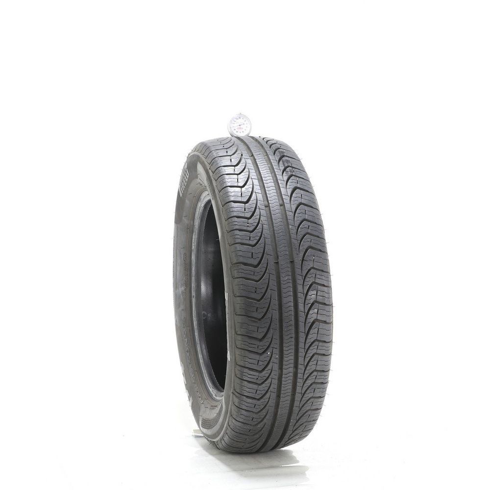 Set of (2) Used 205/65R16 Pirelli P4 Four Seasons Plus 94T - 9.5-10/32 - Image 1