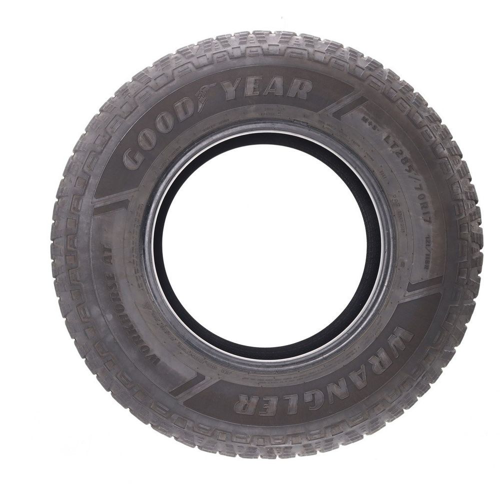 Used LT 285/70R17 Goodyear Wrangler Workhorse AT 121/118R E - 6/32 - Image 3