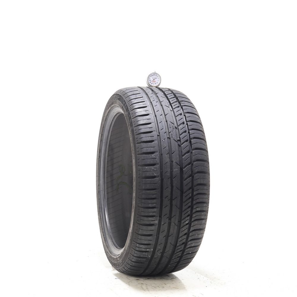 Set of (2) Used 225/40R18 Nokian zLine A/S 92W - 9-9.5/32 - Image 1