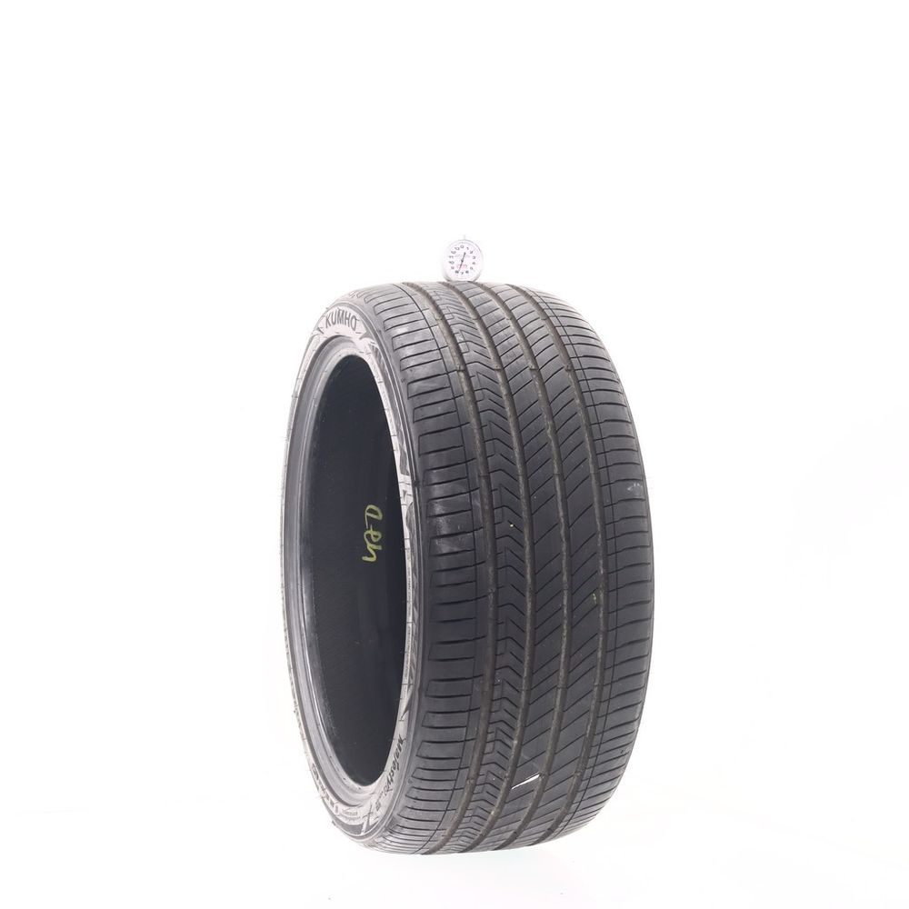 Set of (2) Used 255/35ZR19 Kumho Majesty 9 Solus TA91 96W - 7-7.5/32 - Image 4