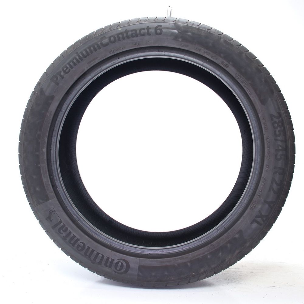 Set of (2) Used 285/45R22 Continental PremiumContact 6 MO 114Y - 5-6.5/32 - Image 6