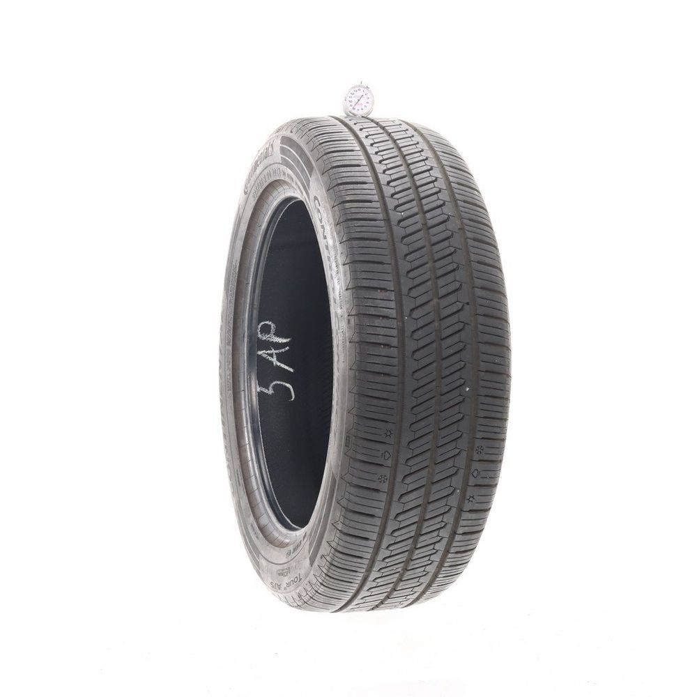 Set of (2) Used 235/55R20 Continental ControlContact Tour M A/S EV 102V - 8-8.5/32 - Image 1