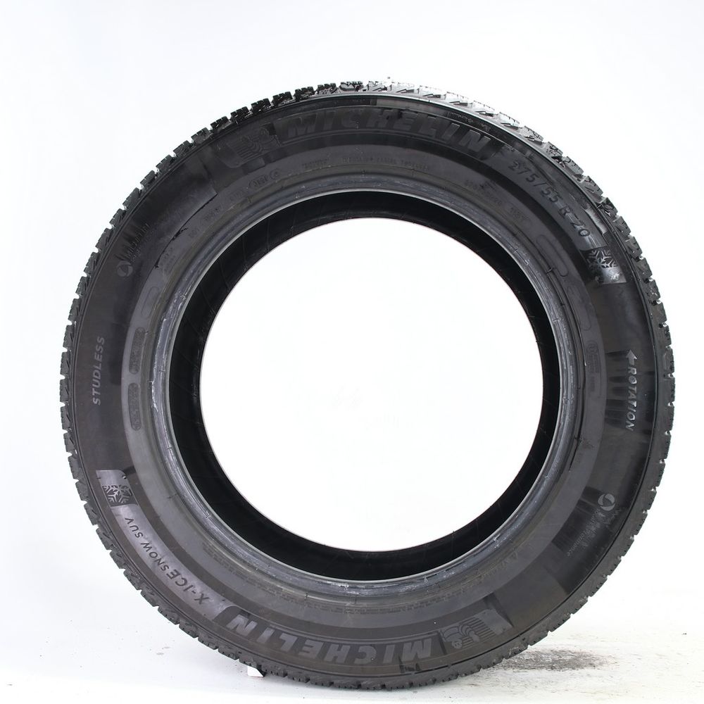 Set of (2) Used 275/55R20 Michelin X-Ice Snow SUV 113T - 7-8/32 - Image 3