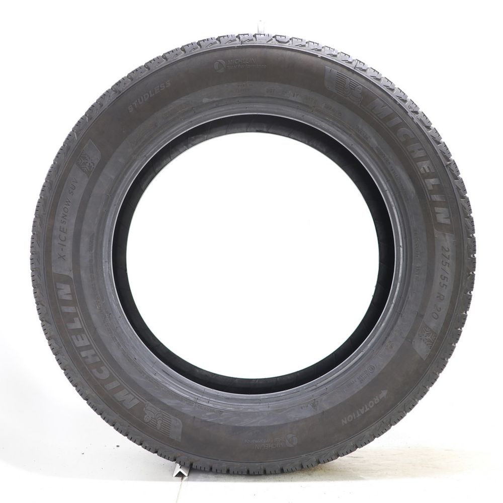 Set of (2) Used 275/55R20 Michelin X-Ice Snow SUV 113T - 7-8/32 - Image 6