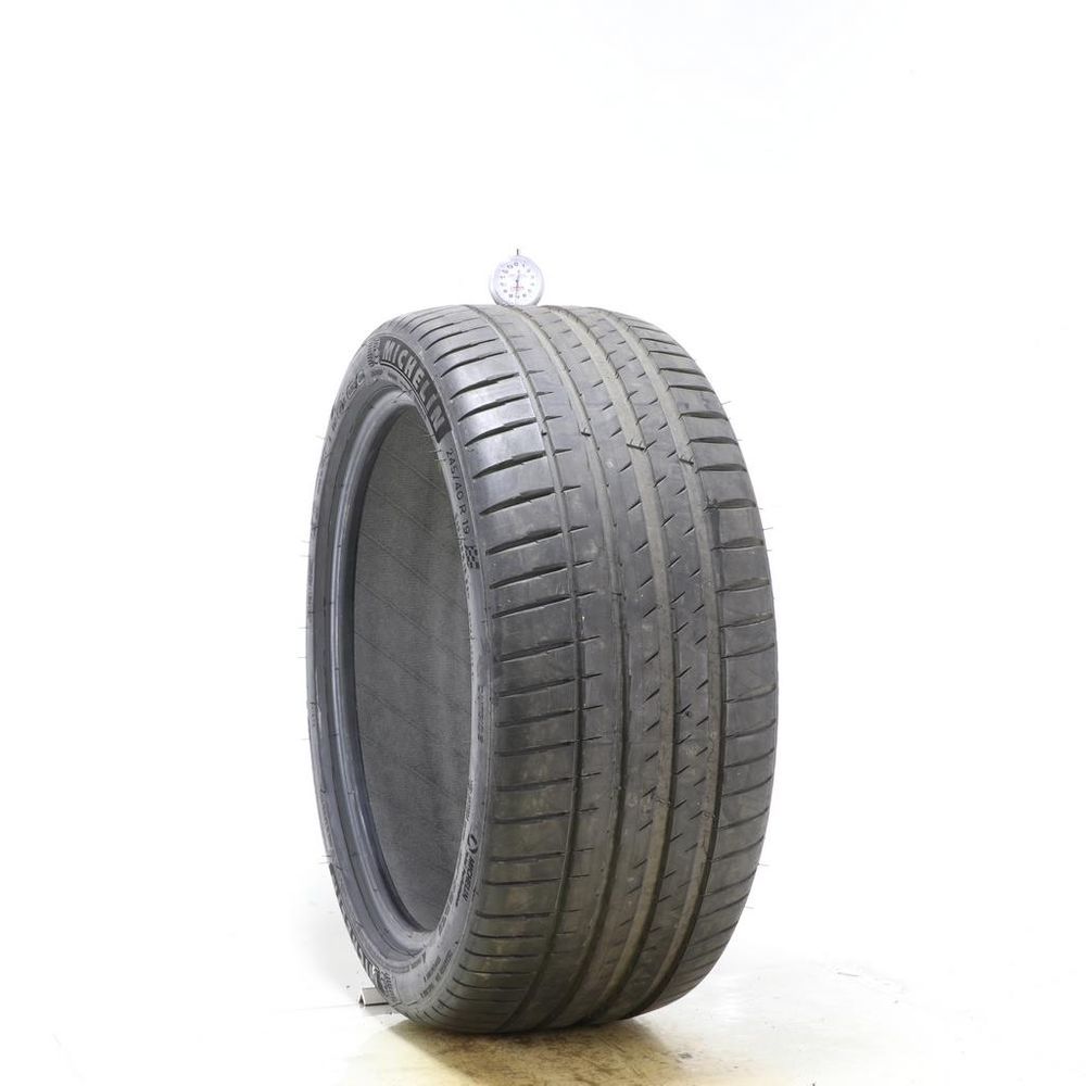 Set of (2) Used 245/40R19 Michelin Pilot Sport 4 98Y - 5.5-7/32 - Image 4
