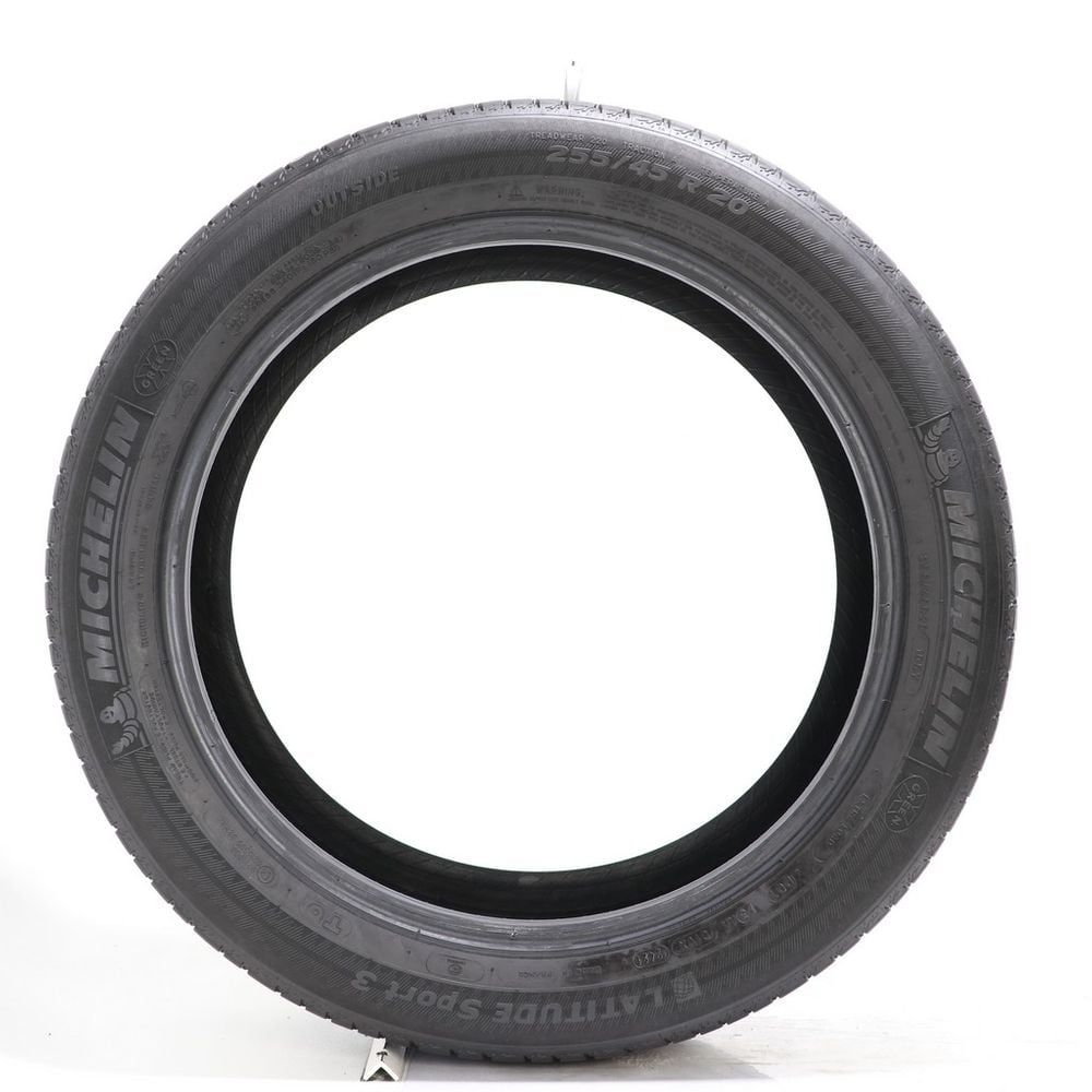 Set of (2) Used 255/45R20 Michelin Latitude Sport 3 TO Acoustic 105Y - 7.5-8.5/32 - Image 3