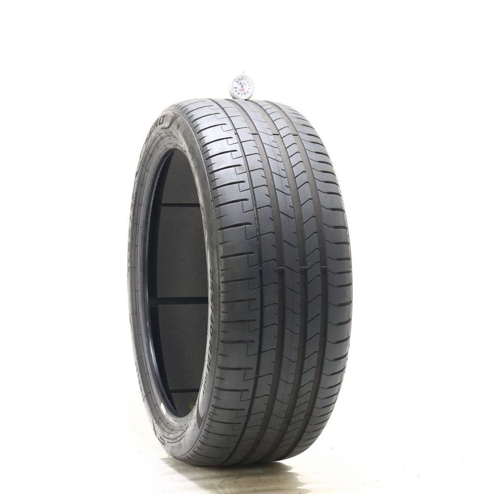Set of (4) Used 255/40R21 Pirelli P Zero PZ4 PNCS 102Y - 5.5/32 - Image 1