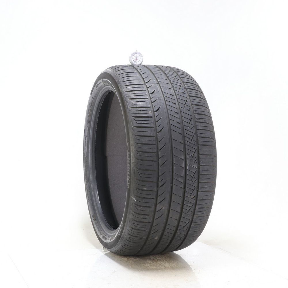Set of (2) Used 285/35R20 Hankook Ventus S1 Noble2 MOE-S HRS Sound Absorber 104H - 7.5-8.5/32 - Image 1