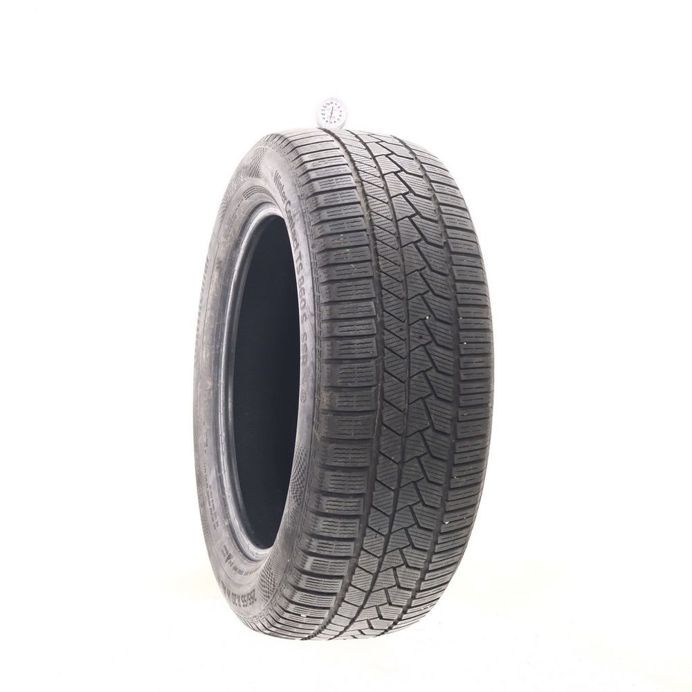 Set of (2) Used 255/55R20 Continental WinterContact TS860 S SSR 110H - 7/32 - Image 1