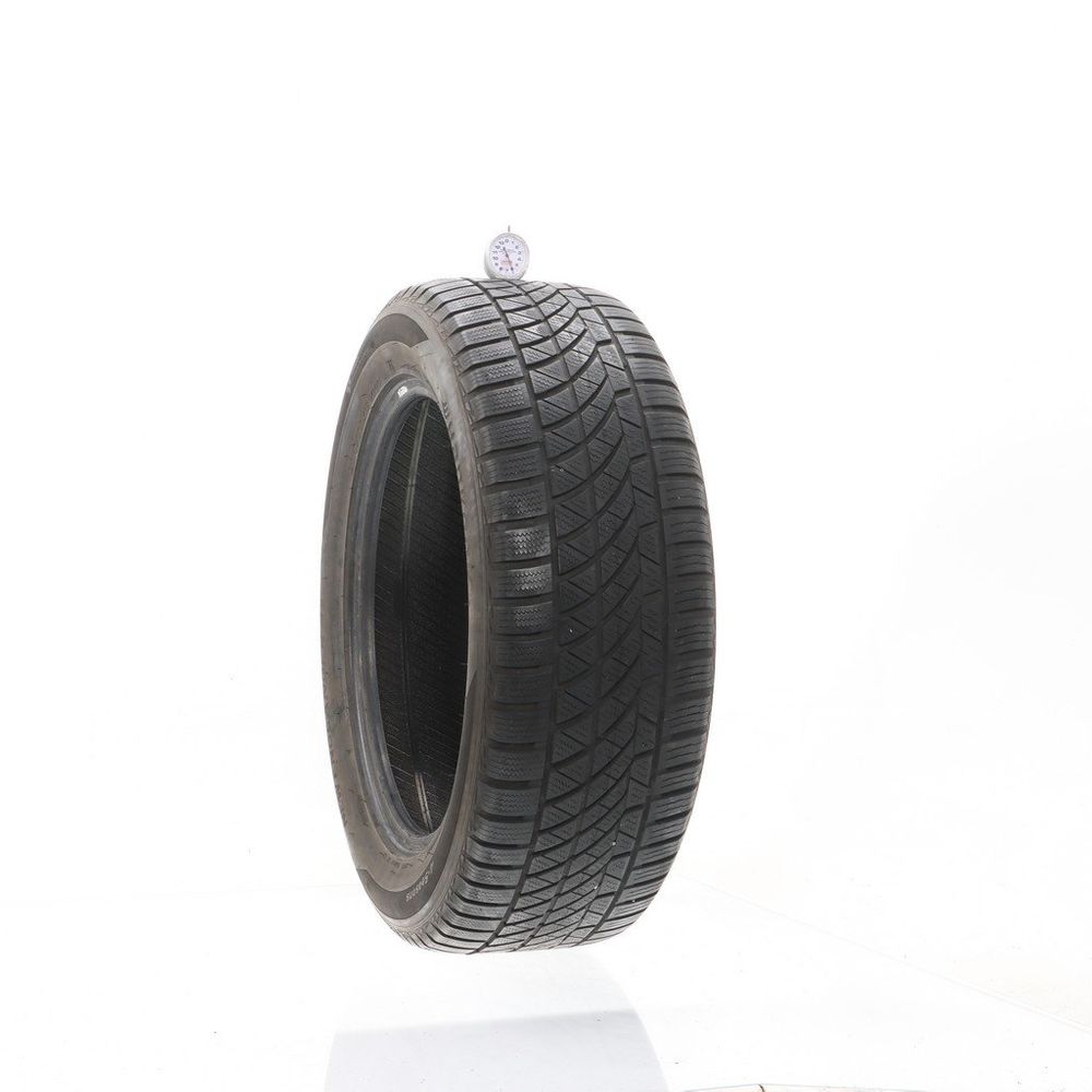 Set of (2) Used 235/55R18 Hankook New Englander 4s 100V - 6/32 - Image 1