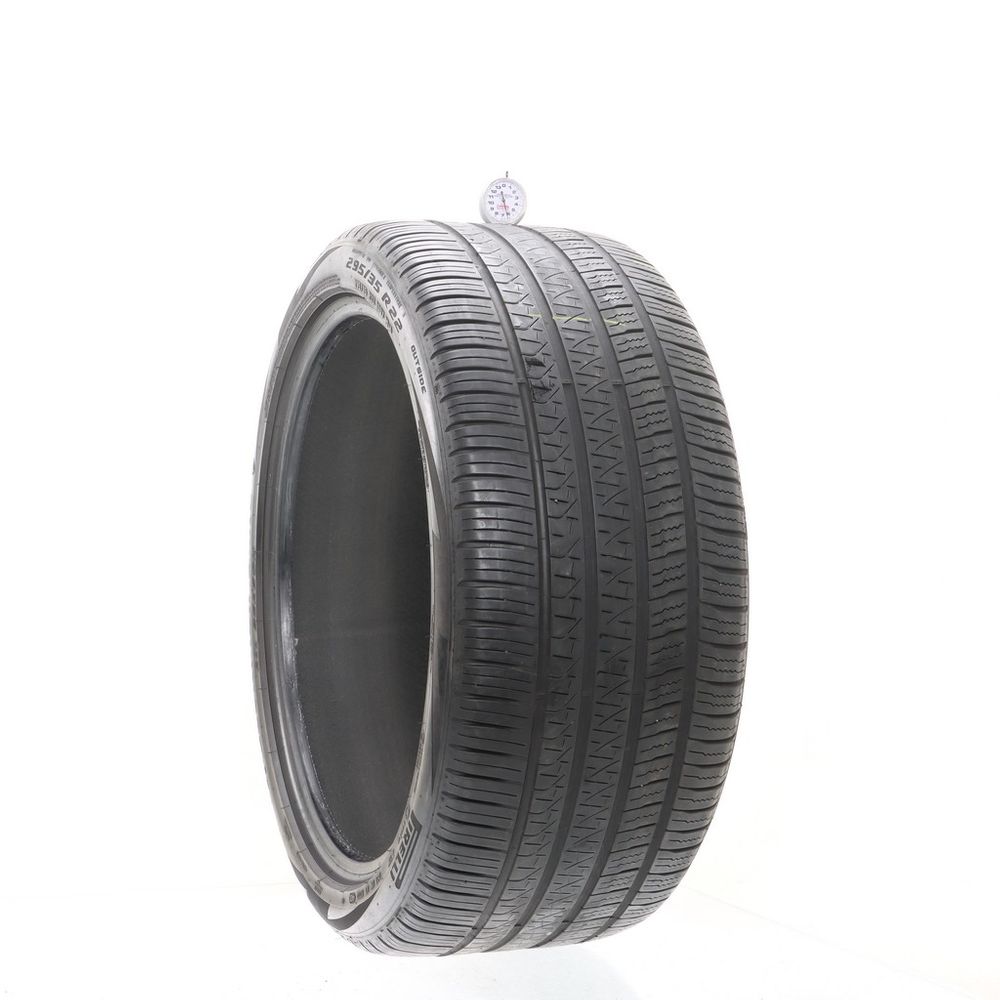 Set of (2) Used 295/35R22 Pirelli Scorpion Zero J 108Y - 6-7/32 - Image 1