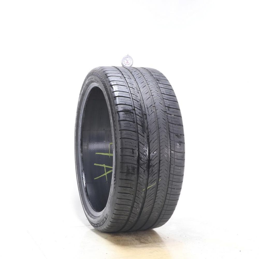 Set of (2) Used 265/35ZR21 Michelin Pilot Sport All Season 4 101Y - 5.5-7/32 - Image 1