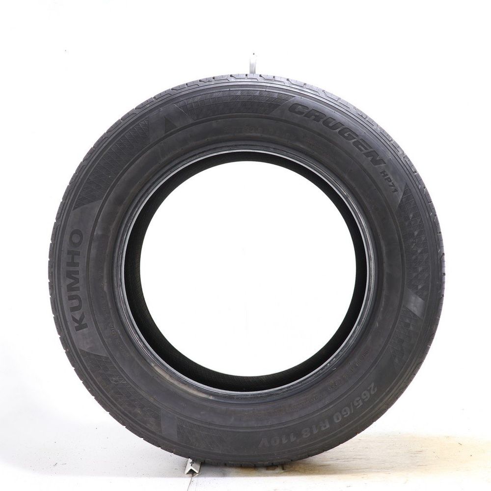 Set of (4) Used 265/60R18 Kumho Crugen HP71 110V - 7.5-8/32 - Image 3