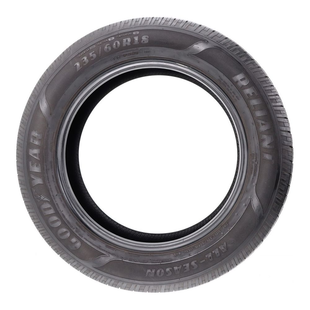 Set of (2) Used 235/60R18 Goodyear Reliant All-season 103V - 6-7/32 - Image 6