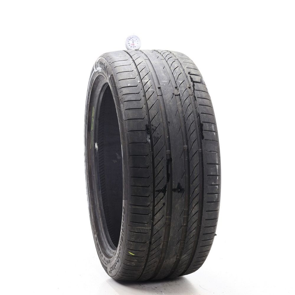 Set of (2) Used 265/40R21 Continental ContiSportContact 5P NO 101Y - 5-6.5/32 - Image 4