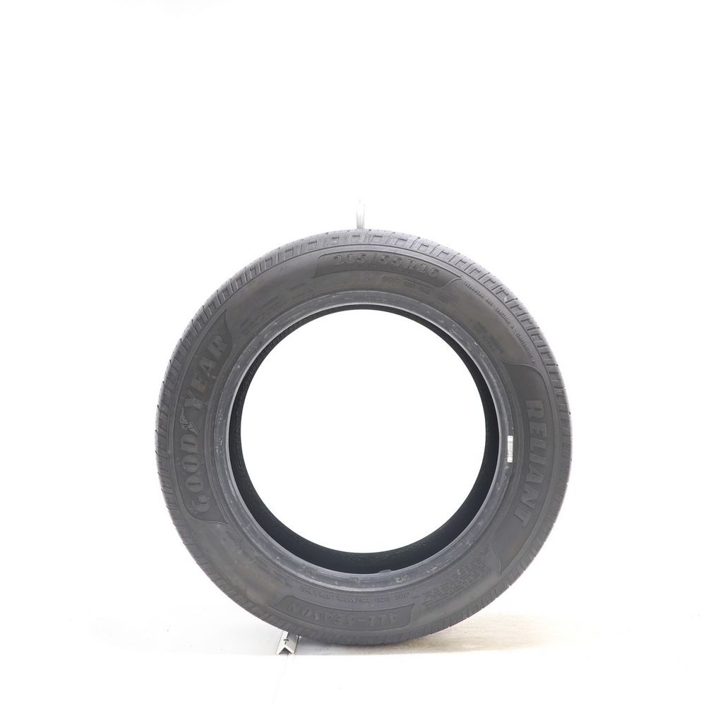 Set of (2) Used 215/55R16 Goodyear Reliant All-season 93V - 5.5-6/32 - Image 3