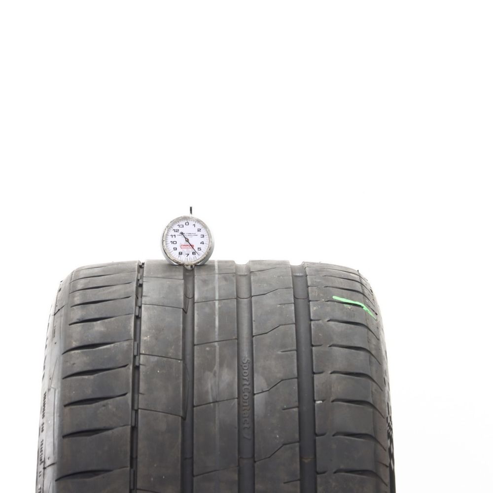 Set of (2) Used 285/40R20 Continental SportContact 7 108Y - 5.5-6/32 - Image 2