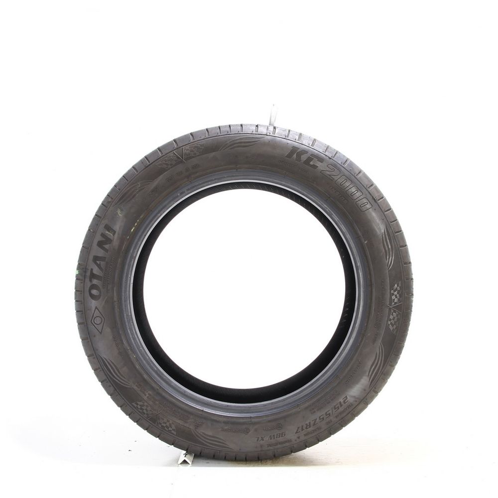 Set of (2) Used 215/55ZR17 Otani KC2000 98W - 7-8/32 - Image 6