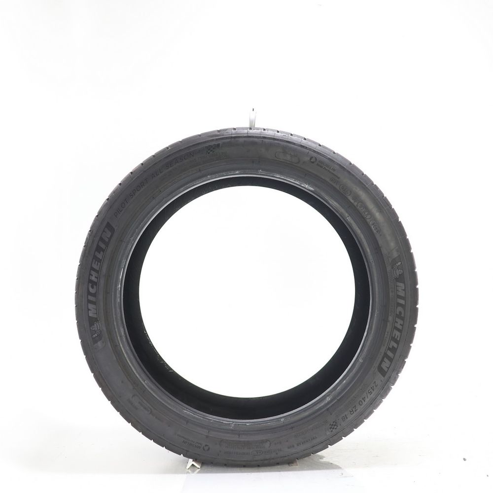 Set of (2) Used 245/40ZR18 Michelin Pilot Sport All Season 4 97Y - 6-7.5/32 - Image 3