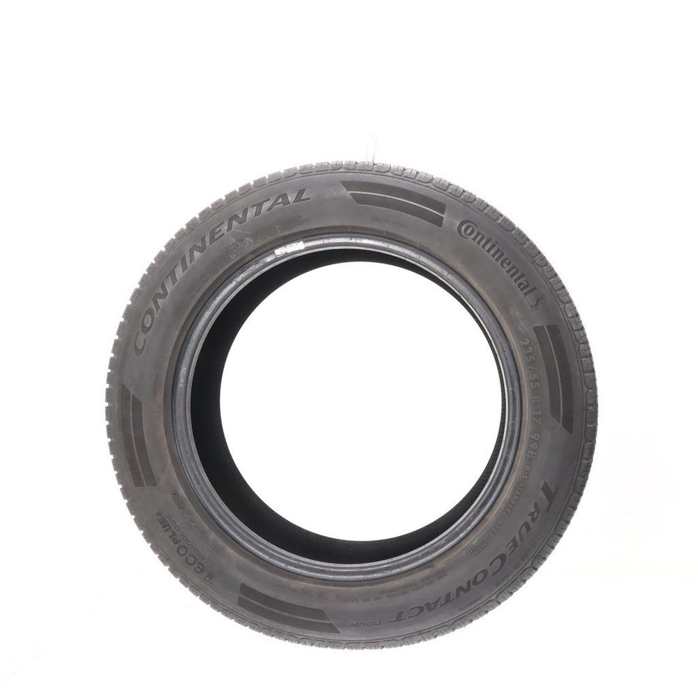 Set of (2) Used 235/55R17 Continental TrueContact Tour 99H - 6.5-7.5/32 - Image 3