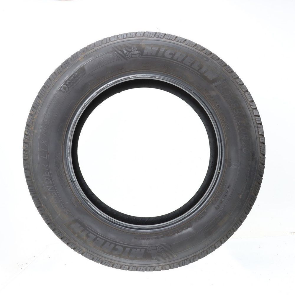 Set of (4) Used LT 285/60R20 Michelin Defender LTX M/S 125/122R E - 7.5-8/32 - Image 3
