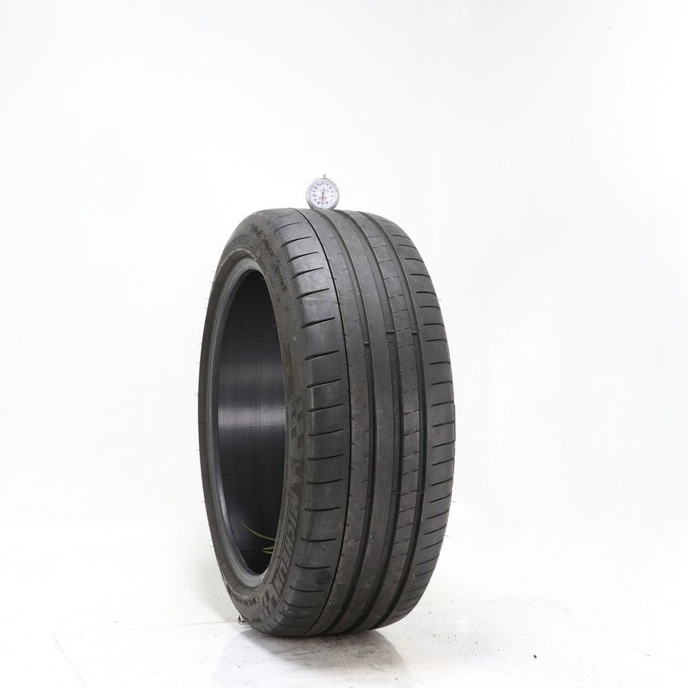 Set of (2) Used 225/45ZR18 Michelin Pilot Super Sport 95Y - 7-8/32 - Image 1