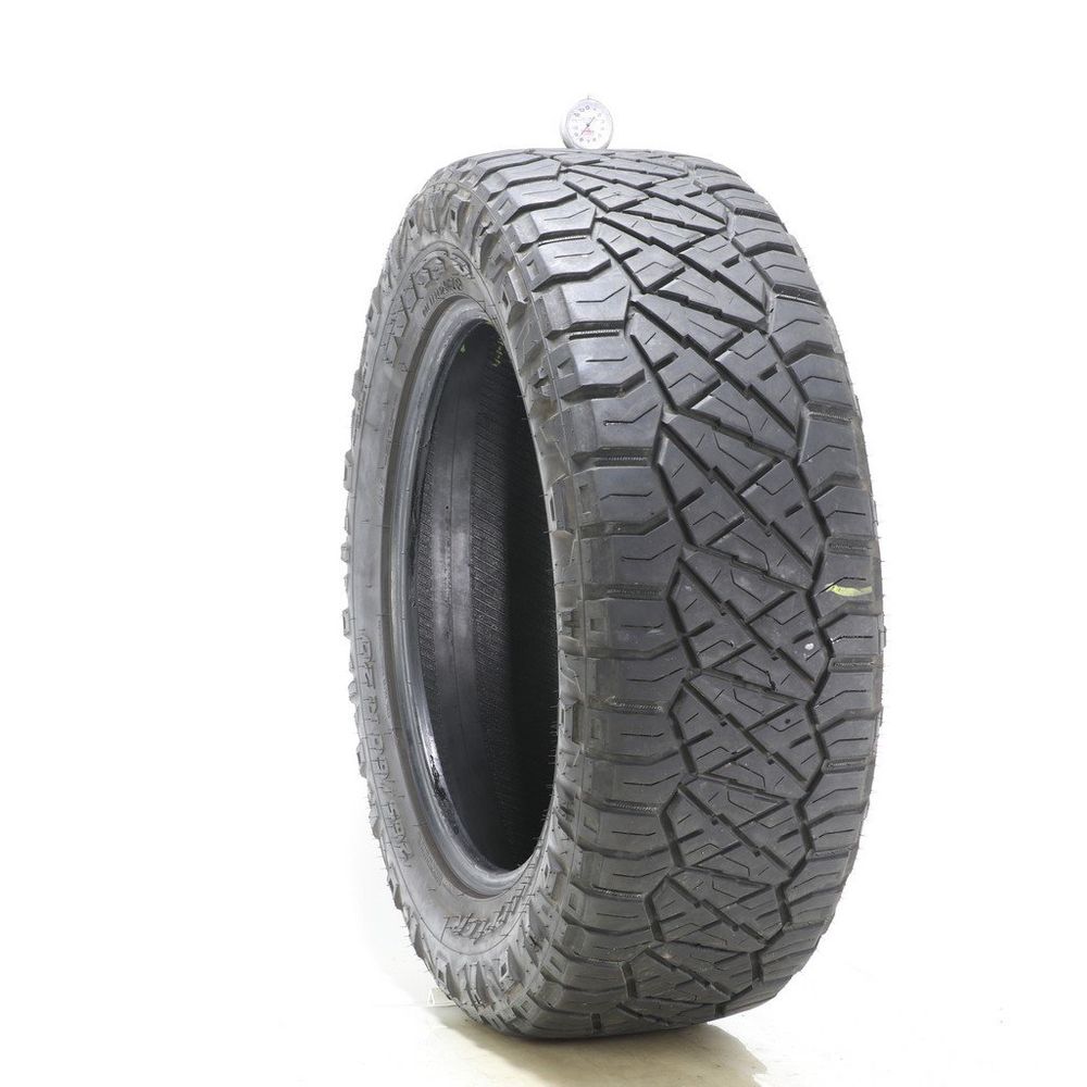 Set of (2) Used 265/60R20 Nitto Ridge Grappler 112T - 8.5-9.5/32 - Image 1