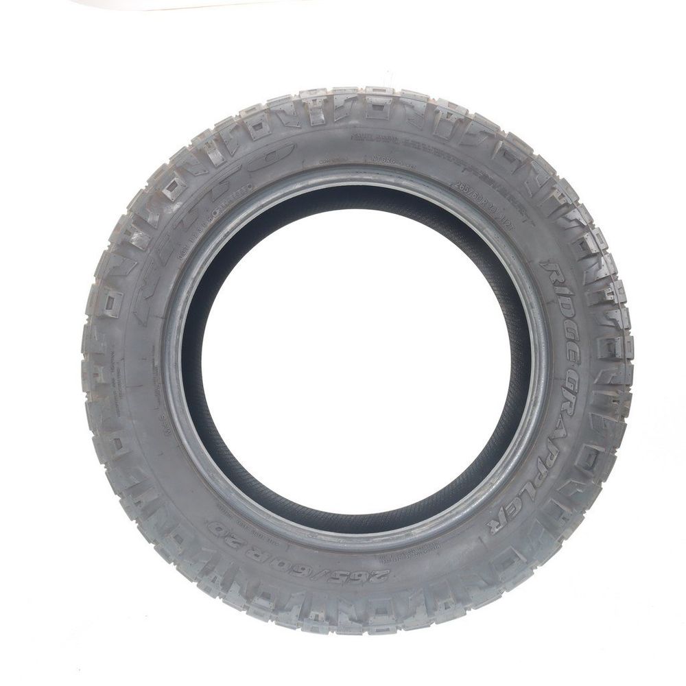 Set of (2) Used 265/60R20 Nitto Ridge Grappler 112T - 8.5-9.5/32 - Image 6