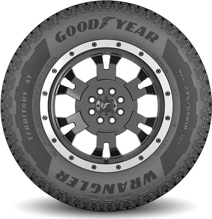 Set of (4) New LT 305/55R22 Goodyear Wrangler Territory AT 122/119S - Image 2