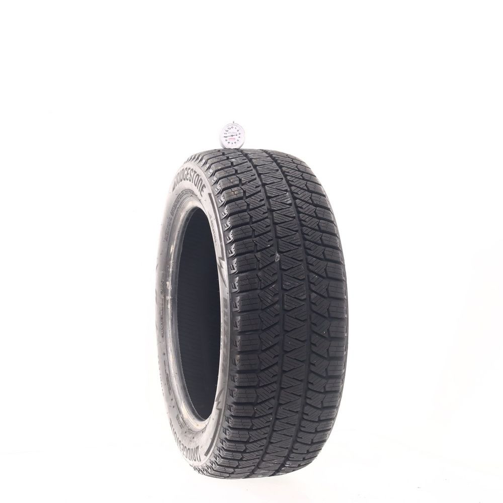 Set of (2) Used 205/55R16 Bridgestone Blizzak WS90 Studless 91H - 9-10/32 - Image 4