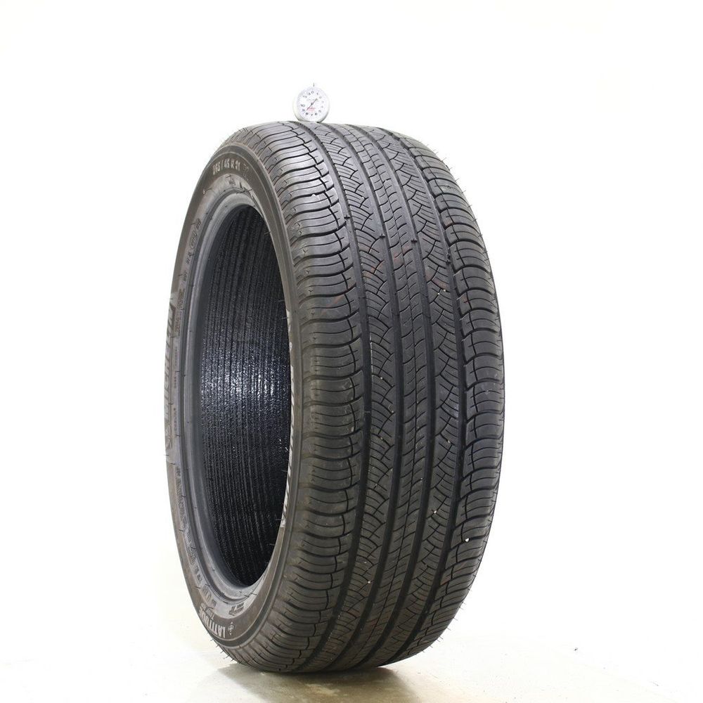 Set of (2) Used 265/45R21 Michelin Latitude Tour HP J LR Selfseal 104W - 7.5-8.5/32 - Image 4