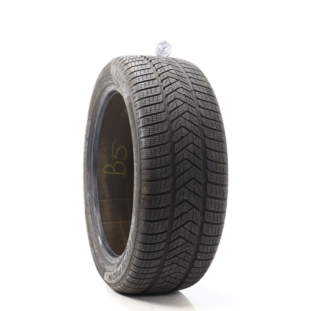 Set of (2) Used 255/45R20 Pirelli Scorpion Winter 105V - 7-8.5/32 - Image 4