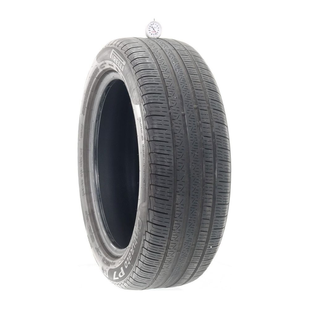 Set of (2) Used 245/50R19 Pirelli Cinturato P7 Run Flat 105H - 5.5-7/32 - Image 1