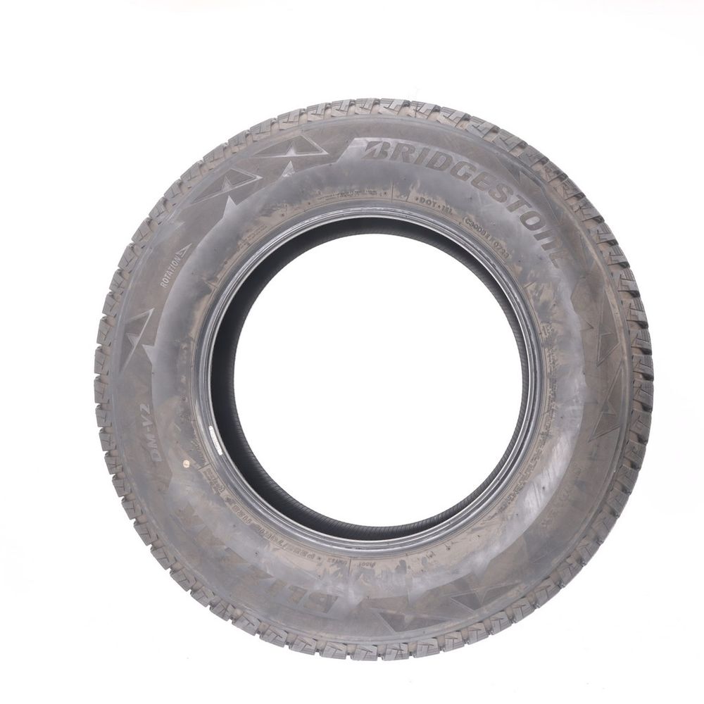 Set of (2) Used 255/70R18 Bridgestone Blizzak DM-V2 112S - 10.5-12/32 - Image 3
