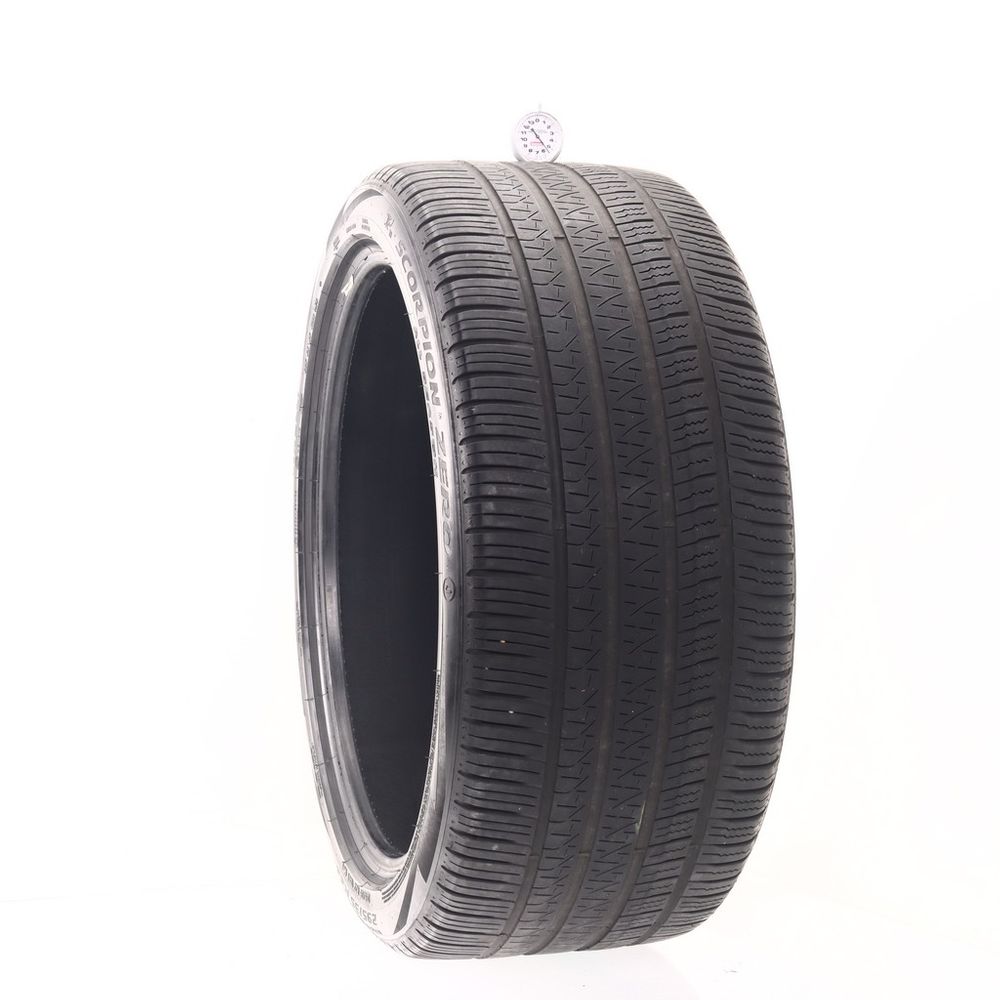 Set of (2) Used 295/35R22 Pirelli Scorpion Zero J 108Y - 5-5.5/32 - Image 4