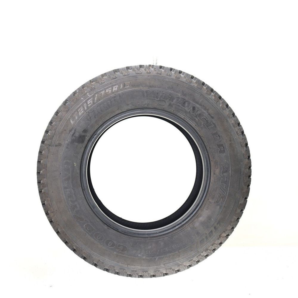 Set of (4) Used LT 215/75R15 Goodyear Wrangler AT/S 106/103S D - 13.5-14/32 - Image 3