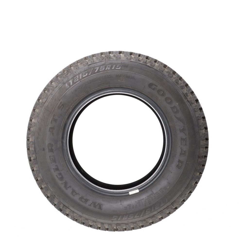 Set of (4) Used LT 215/75R15 Goodyear Wrangler AT/S 106/103S D - 13.5-14/32 - Image 6